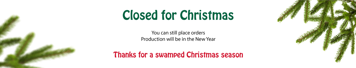 Closed for Christmas - Request Quote