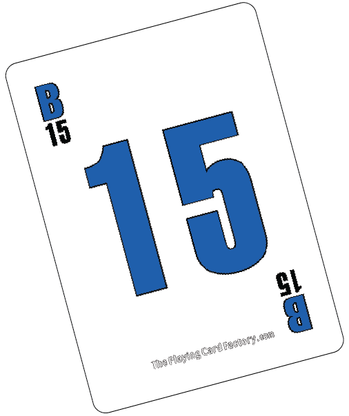 Bingo Card B15